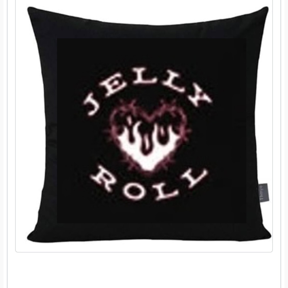 Jelly Roll throw pillow cover
